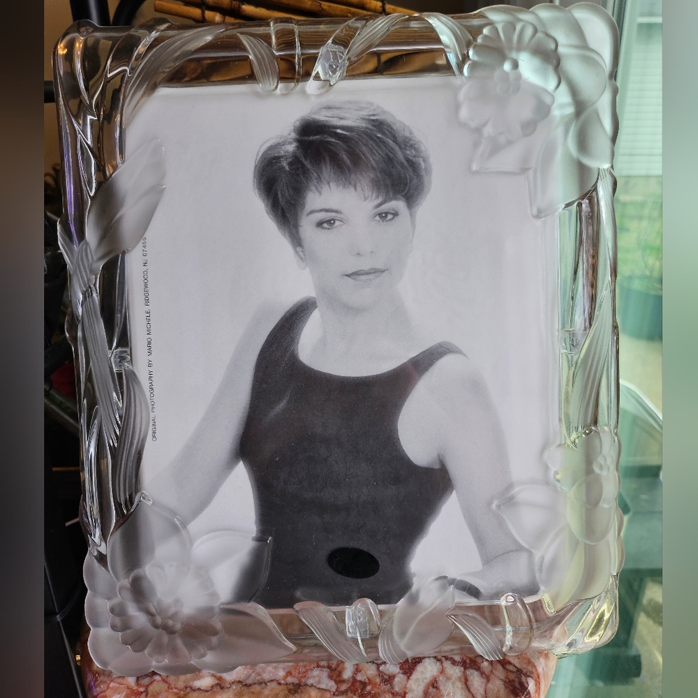 NWT Vintage Crystal Picture Frame